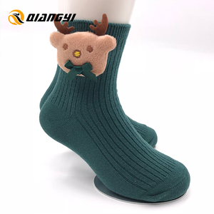 Meilleur cadeau Animal personnalisé hiver 3D bébé chaussettes cadeau ensemble, bébé mignon garçon Tube chaussettes <span class=keywords><strong>de</strong></span> noël 3D - Product Image 5