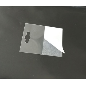 Tùy Chỉnh Rõ Ràng Nhựa PVC Tự Dính Treo Tab Bán Buôn Nhựa Euro Lỗ Móc - Product Image 6