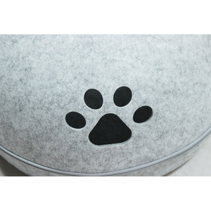De Lujo gato cama suave <span class=keywords><strong>cueva</strong></span> fieltro Casa <span class=keywords><strong>del</strong></span> animal doméstico plegable - Product Image 5