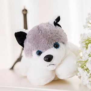 3 pulgadas mini perro de juguete de felpa suave juguete husky - Product Image 5