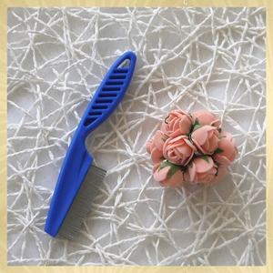 Offre Spéciale Antidérapant Long Manche Pet Chat Chien Animal <span class=keywords><strong>Chiot</strong></span> Cheveux Manteau De Fourrure <span class=keywords><strong>Anti</strong></span> Poux Nit Pou Tique Puce Enlèvement Peigne - Product Image 5