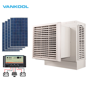 Refroidisseur d'air solaire du désert dc 24v panneau solaire refroidisseur de marais refroidisseur d'air par évaporation <span class=keywords><strong>climatiseur</strong></span> solaire avec batterie - Product Image 2