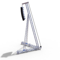 Line array de instalación rápida y altavoces que cuelgan truss a la venta