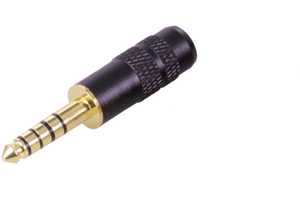 Conector para auriculares totalmente equilibrado, macho, 5 polos, 4,4mm, chapado en oro - Product Image 3