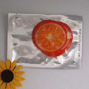 Remove crinkles orange privy lemon cucumber fruit slice mask Facial - Product Image 2