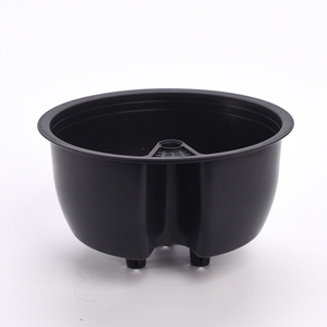 Moderno al por mayor interior mimbre al aire libre auto regadera de plástico cesta colgante planta maceta macetas plantador - Product Image 6