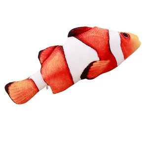 Bon marché réaliste animal personnalisé jouets de poisson pour peluche en peluche poisson oreillers