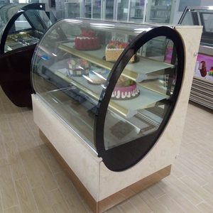 Kính Cong Tủ Lạnh Bánh Tủ Đông Hiển Thị <span class=keywords><strong>Showcase</strong></span> Thiết Bị - Product Image 2