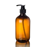 Jinwusun — distributeur de shampoing et de climatiseur, emballage d'ambre, cosmétiques, Lotion pour animaux de compagnie, bouteilles en plastique, 500ml