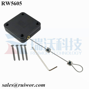 RW5605 Công Cụ Bán Lẻ An Ninh Dài Dây Cáp 5 Mét Camera Chống Trộm Có Thể Thu Vào Kéo Hộp - Product Image 3