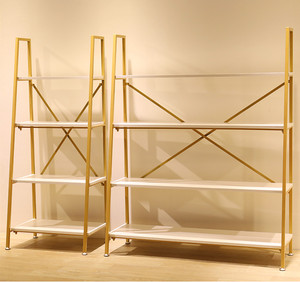 Personalizzata in metallo e legno di visualizzazione scaffale cremagliera per negozio boutique - Product Image 5