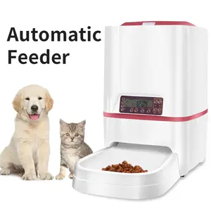 HOT Seller 6L alimentatore automatico per animali domestici alimentatore per animali domestici intelligente alimentatore per cani Dispenser di cibo per animali domestici con fotocamera e registrazione
