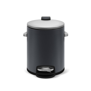 Populaire Rétro Conception Unique Noir Couleur <span class=keywords><strong>Cuisine</strong></span> Pédale <span class=keywords><strong>Poubelle</strong></span> - Product Image 1