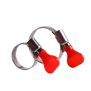 Clamp With Clamp German Type C Clamp Steel Butterfly Screw Cable Clamps Steel With Turn Key Hose Clamp Wing Nut