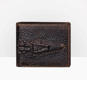 Cartera de Cuero Genuino para Hombre 2026, Oferta, Moda, Simple, Color Sólido, con Ranuras para Tarjetas - Product Image 2