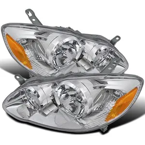 Replacement parts Apply to Toyota Corolla 2003 2004 2005 2006 2007 2008 Headlight headlamp Head Lamps lights USA TYPE