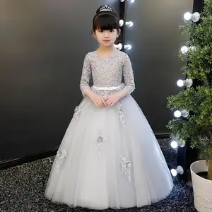 Vestido de fiesta de alta calidad para bebé, tienda boutique de moda, vestido de fiesta para niña, 2023