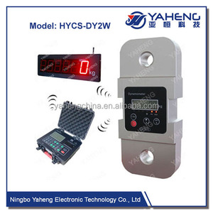 1 T to100t inalámbrico carga sensor de pesaje dinamómetro de mano pantalla LCD de alta calidad <span class=keywords><strong>digital</strong></span> dinamómetro - Product Image 3
