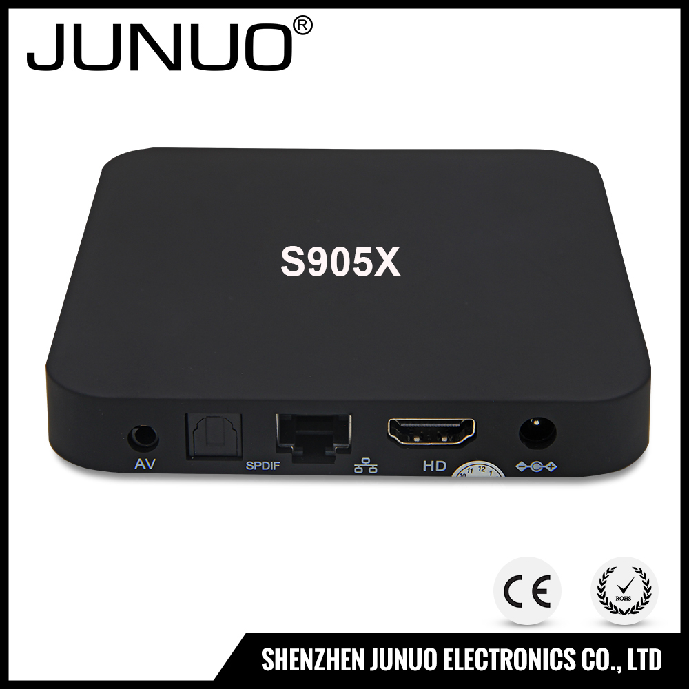 Quad Core con Wifi 4 K H.265 (HEVC) OTT Android TV receptor Android7.1