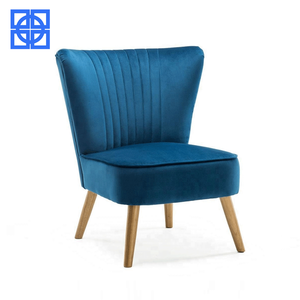 Rétro Occasionnelle Chambre De Salon <span class=keywords><strong>Haut</strong></span> <span class=keywords><strong>Dossier</strong></span> <span class=keywords><strong>Velours</strong></span> Accent <span class=keywords><strong>Chaise</strong></span> Pour Hôtel - Product Image 2