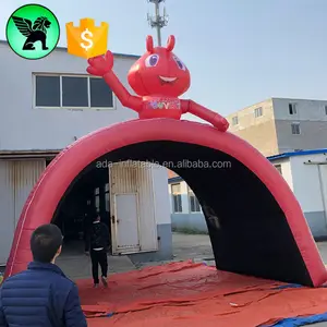 Holidiay Event Giant Inflatable Ant Cartoon Customized Inflatable Tunnel With Ant A4737