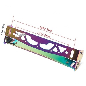 Cadre de <span class=keywords><strong>plaque</strong></span> <span class=keywords><strong>d</strong></span>'<span class=keywords><strong>immatriculation</strong></span> de voiture, accessoire coloré cnc, support de <span class=keywords><strong>plaque</strong></span> <span class=keywords><strong>d</strong></span>'<span class=keywords><strong>immatriculation</strong></span> réglable et de <span class=keywords><strong>plaque</strong></span> <span class=keywords><strong>d</strong></span>'<span class=keywords><strong>immatriculation</strong></span> - Product Image 2