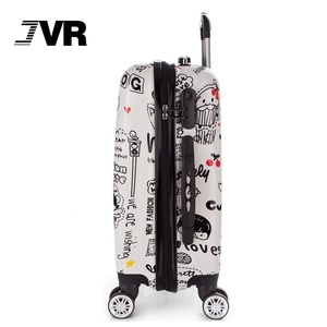 Valise <span class=keywords><strong>de</strong></span> voyage imprimée sur mesure Valise <span class=keywords><strong>de</strong></span> voyage bon marché 20/24/28 Icnh Valise <span class=keywords><strong>de</strong></span> voyage personnalisée fabriquée en Chine - Product Image 5