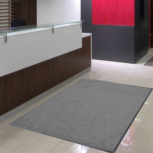 Tapis antidérapant d'intérieur/extérieur de tapis gris imperméable d'entrée avec la caractéristique absorbante faite de caoutchouc - Product Image 6