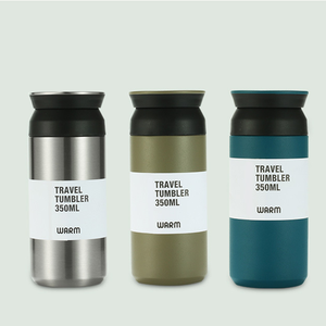 2022 bicchiere da viaggio Thermos sottovuoto in acciaio inossidabile a doppia parete da 350ml di vendita caldo con manico per mantenere il caffè, il vino e l'acqua - Product Image 2