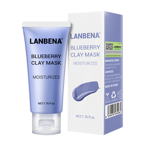 LANBENA bleu anti rides bleuets du visage masque à l'argile - Product Image 1