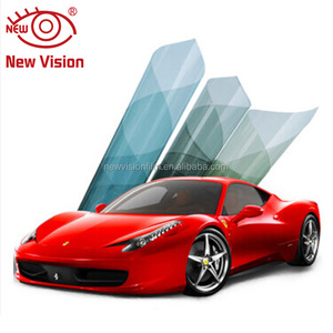 Rechazo de calor SUPERIOR TOP UV400 100% UV bloqueante IR rechazable solar nano película de ventana transparente resistente al c - Product Image 1