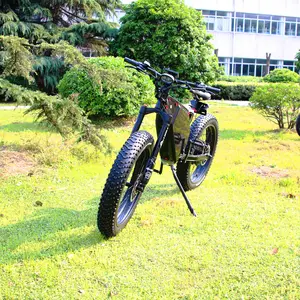 26Inch Điện 72V 5000W E Xe Đạp Cruiser Stretch Beach Cruiser Xe Đạp Điện Fat Bike Cruiser