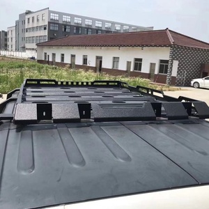 Techo Para <span class=keywords><strong>Jeep</strong></span> Wrangler 2 o 4 puertas y techo de aluminio equipaje negro Bar portador cesta - Product Image 2