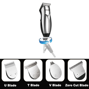 Cero corte cuchilla <span class=keywords><strong>cortadora</strong></span> <span class=keywords><strong>de</strong></span> <span class=keywords><strong>cabello</strong></span> eléctrica giratoria 360 Multi-propósito con cable <span class=keywords><strong>de</strong></span> pelo - Product Image 2