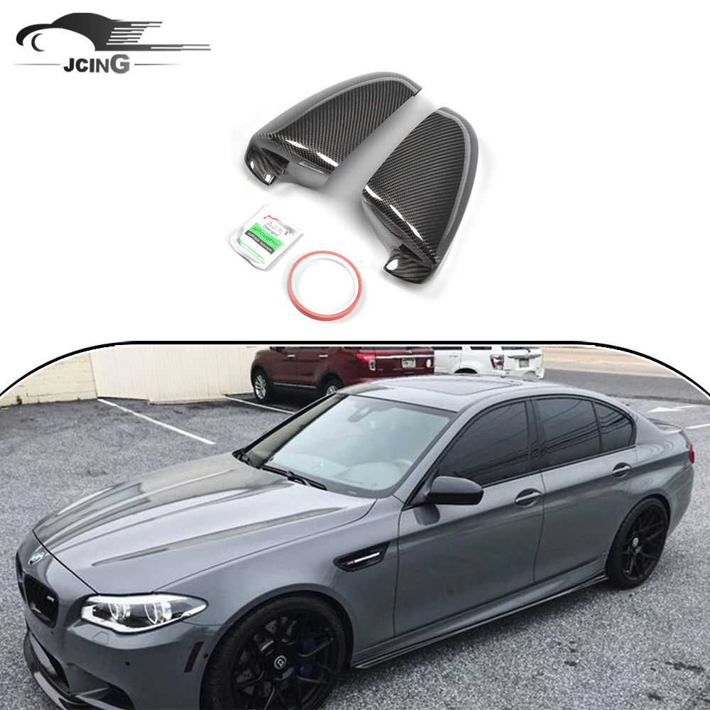 F10 углеродное волокно M5 Racing Mirror Cover для BMW F10 M5 2012-2015