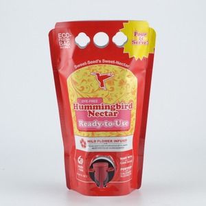 Líquido envasado de pie <span class=keywords><strong>grifo</strong></span> plástico papel de aluminio bolsas de <span class=keywords><strong>vino</strong></span> - Product Image 4