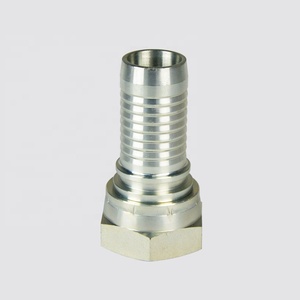 Raccordi Idraulici JIC Americani in Acciaio al Carbonio 26711-06-06, Connettore Diritto per Tubi Idraulici Zincato - Product Image 3