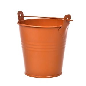 <span class=keywords><strong>Pot</strong></span> de <span class=keywords><strong>fleur</strong></span> en métal Orange, seau en pailles pour faveurs de fête - Product Image 2
