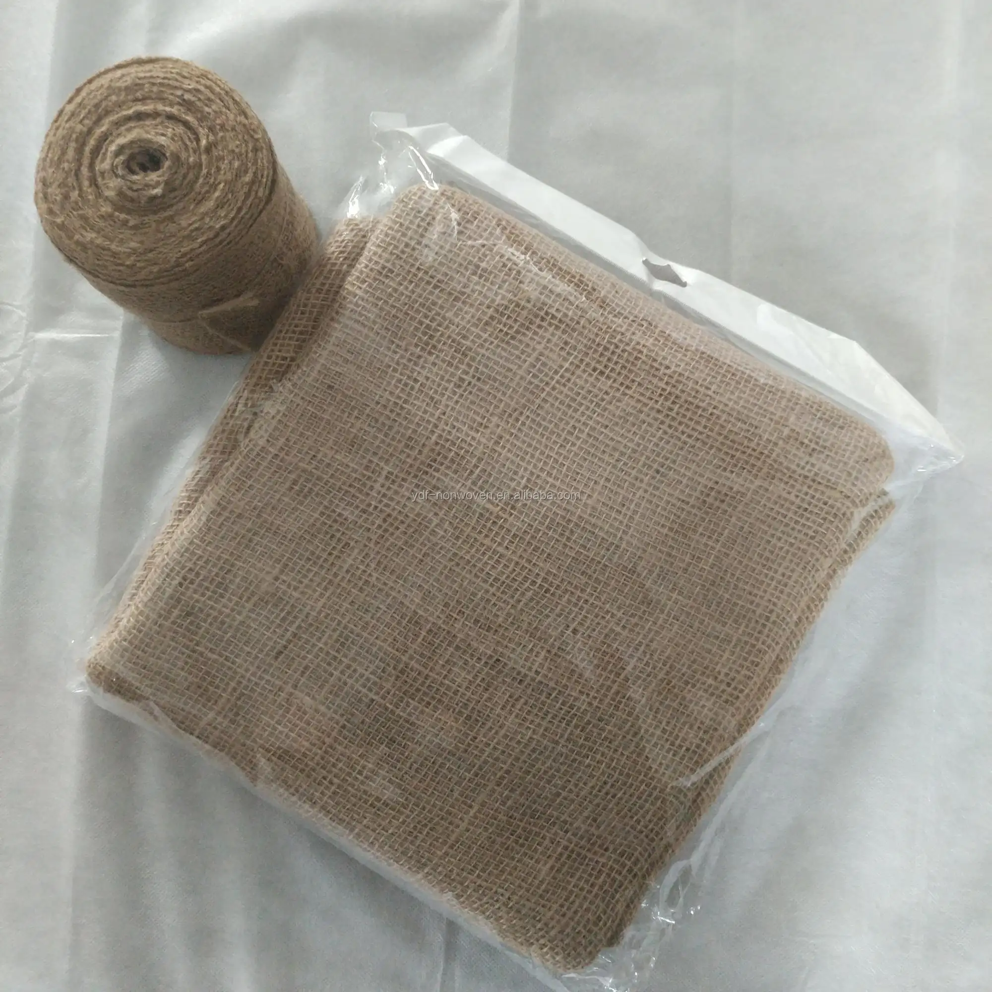 Prodotti caldi tessuto di iuta per divano Nuovo alla moda iuta rotolo di stoffa