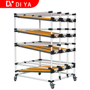מתלה צינור אחסון מערכת בסדנה עם ABS רולר מסלול/זרימת מדפי - Product Image 5