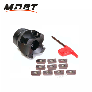 Nueva llegada 50x50mm 4 flauta BAP400R-50MM-22 fresa traje para APMT1604PDER insertos de carburo cara final cortadora de molino - Product Image 1