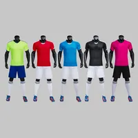 कस्टम Sublimated फुटबॉल जर्सी शर्ट कस्टम वयस्क और बच्चे फुटबॉल वर्दी