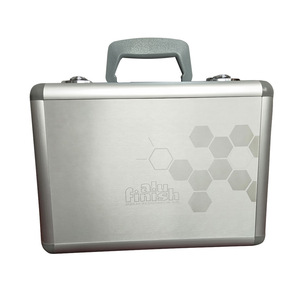 Libre logotipo personalizado X 46X33X15 cm maletín negro Mini <span class=keywords><strong>caja</strong></span> <span class=keywords><strong>de</strong></span> <span class=keywords><strong>herramientas</strong></span> maletín <span class=keywords><strong>de</strong></span> aluminio - Product Image 2
