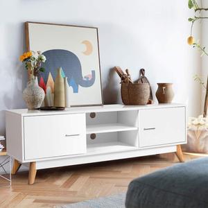 Porta <span class=keywords><strong>TV</strong></span> mobili da soggiorno moderni <span class=keywords><strong>in</strong></span> legno per <span class=keywords><strong>la</strong></span> casa con 2 armadietti porta <span class=keywords><strong>TV</strong></span> mobili <span class=keywords><strong>TV</strong></span> mobili da soggiorno - Product Image 3
