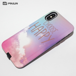 Corazón mármol patrón dorado oro sello de impresión de transferencia de agua para iphone xs max cubierta del teléfono del caso - Product Image 3
