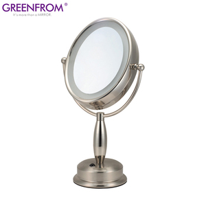 Doble LED <span class=keywords><strong>de</strong></span> alta-cuarto <span class=keywords><strong>de</strong></span> baño <span class=keywords><strong>de</strong></span> <span class=keywords><strong>pie</strong></span> oval <span class=keywords><strong>espejo</strong></span> <span class=keywords><strong>de</strong></span> vanidad - Product Image 1