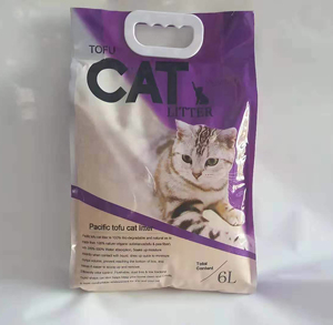 natural respetuoso del medio ambiente tofu gato de alta absorción, arena para gatos desechable rápidamente agrupar tofu gato - Product Image 4