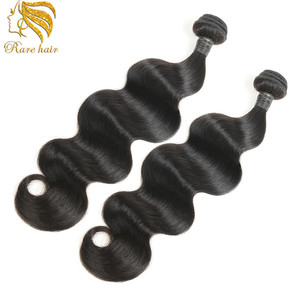 Humanos extensiones de cabello pelo señorita Rola, onda del cuerpo virginal peruana bundle armadura del pelo cose - Product Image 6