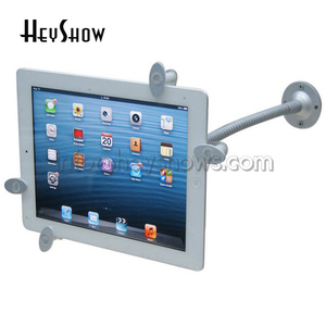 10 12.6 inch hiển thị Máy tính bảng đứng an toàn iPad khóa kẹp với linh hoạt Gripper ống gắn hệ thống báo động cho tường Máy tính để bàn gắn - Product Image 2