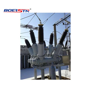 На открытом воздухе в переменного тока 3-полюсный 69KV 72.5KV SF6 мертвых бак автомат защити цепи - Product Image 2
